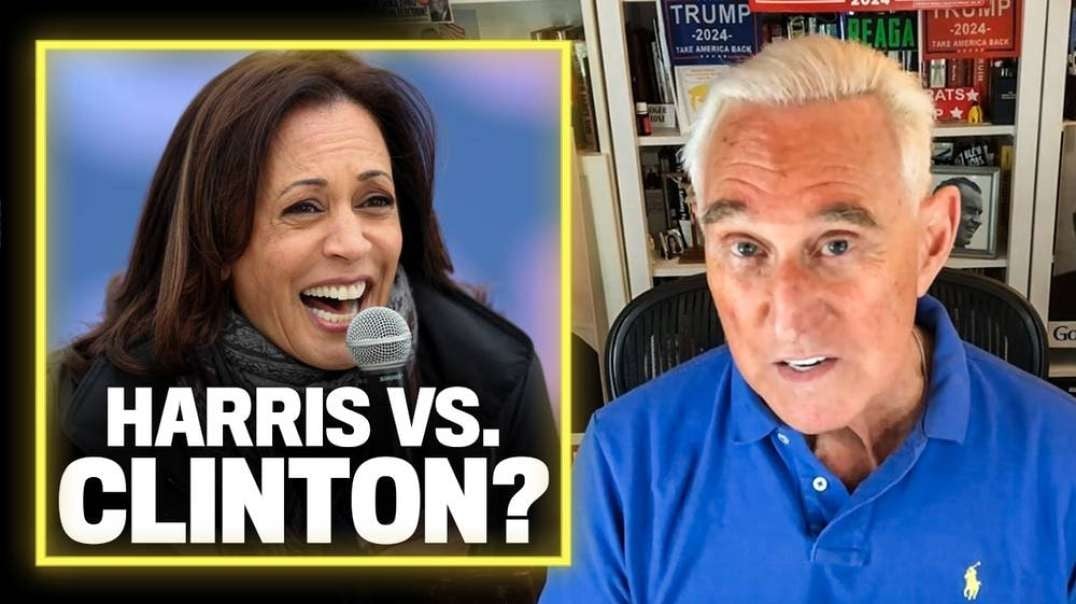 Roger Stone Responds To Biden Dropping Out Of The Race, Warns Hillary Clinton Planning To Stab Kamala In The Back