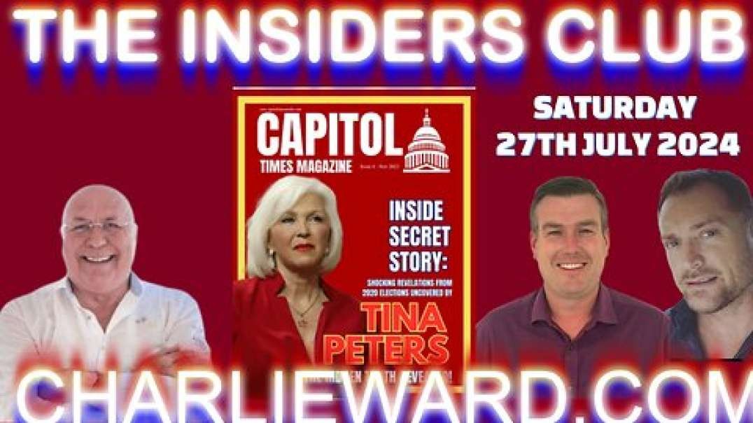 TINA PETERS JOINS ,MAHONEY & PAUL BROOKER ON THE INSIDERS CLUB