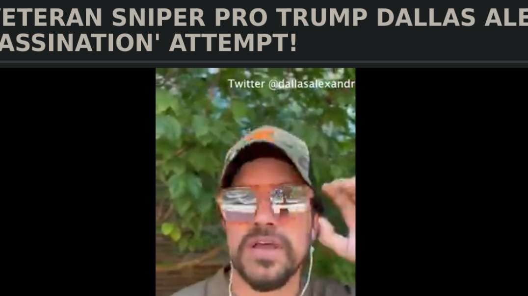 Ex-Sniper PRO TRUMP (Dallas Alexander) on Trumps FAKE Stage Show