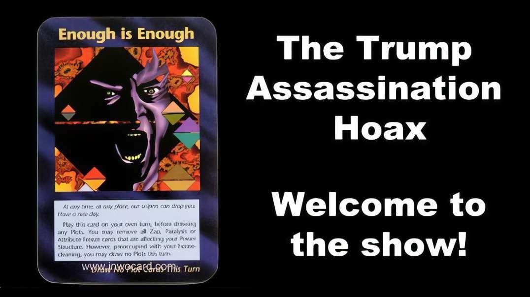 Trump hoax predictive programming striking again it's all a show open your eyes