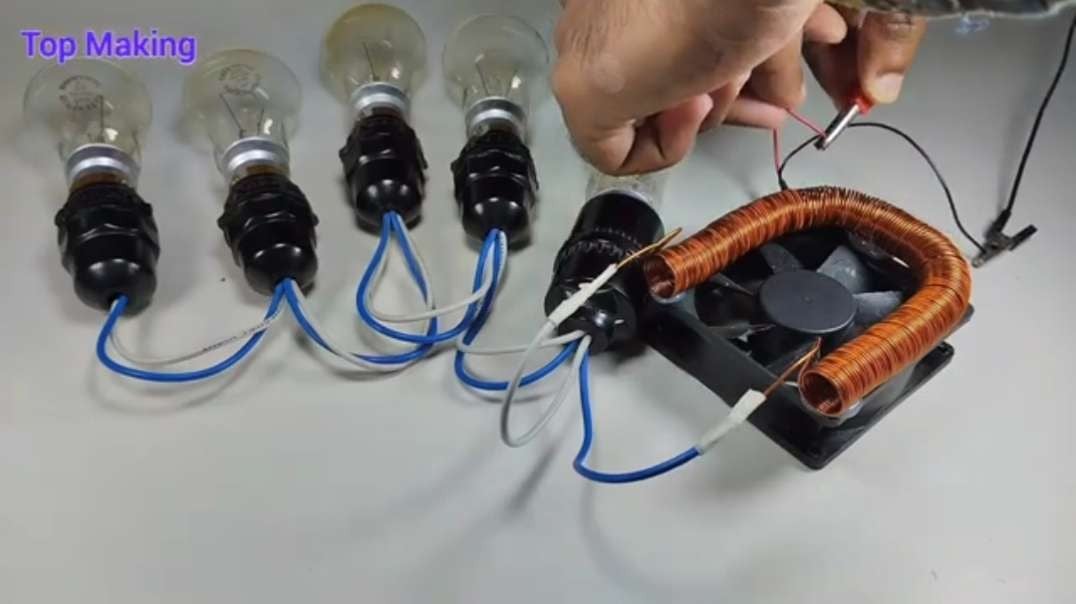 Most Powerful Top5 220v Free Energy Generator Using Magnet and Coper wire 220v Free Energy Forever