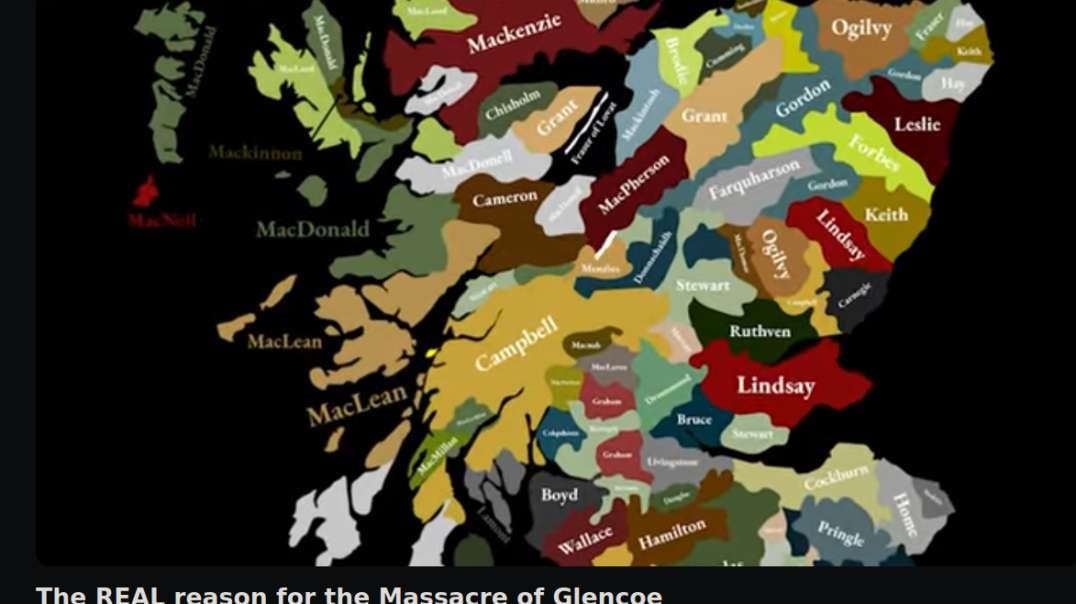 Massacre of Glencoe  (New Government Killing-off the Resistance to Tyranny) by Bruce Fummey