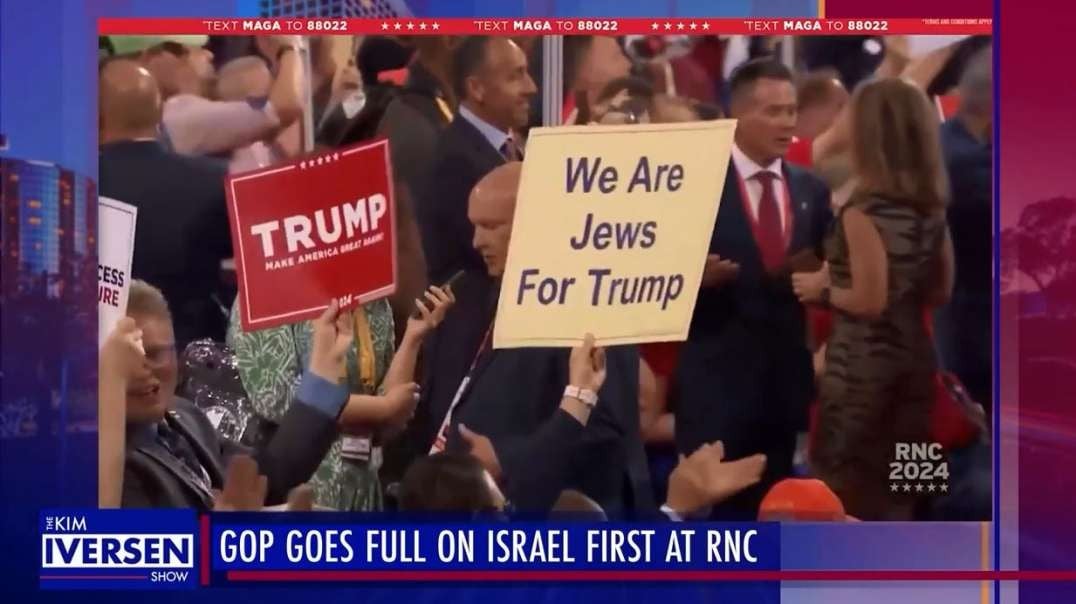 RNC Shows It's More Israel First Than Many Israeli's kimiversen.mp4