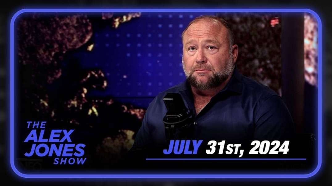 Secret Service Sniper Whistleblower Warns More Assassins Will Attempt to Kill Trump Before Election! Alex Jones & Roger Stone Break Major News — FULL SHOW 7/31/24