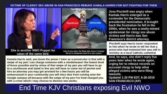 Victims of clergy sex abuse in San Francisco rebuke Kamala Harris for not fighting for them