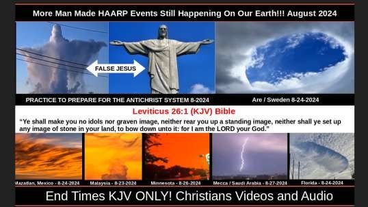 More Man Made HAARP Events Still Happening On Our Earth!!! August 2024