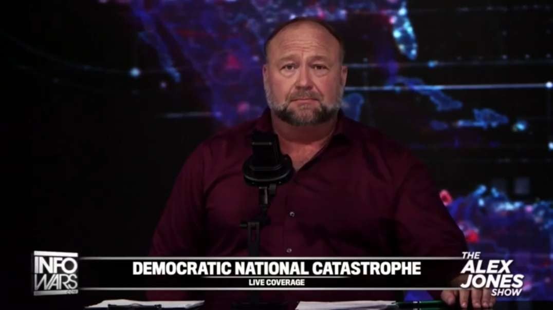 DNC Day 4 FULL SHOW: Featuring Alex Jones - Kamala Will Accept Nomination, Secret Guest To Appear