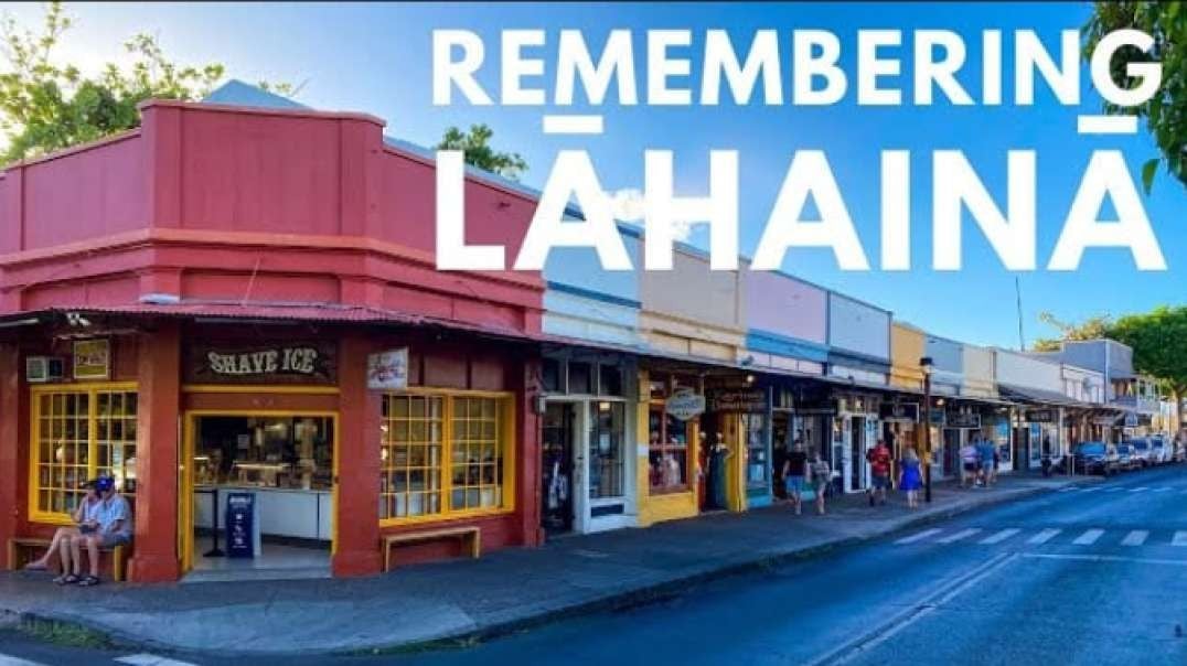 8/8/2024 - Rebuilding the Country takes time & exposing the truth!  Remembering Lahaina!