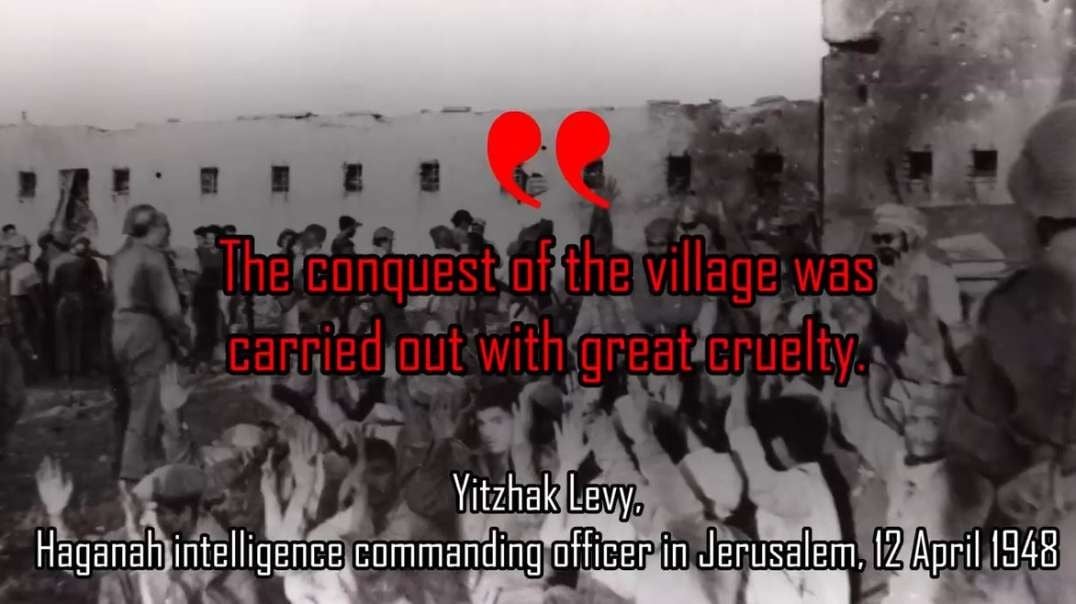 How Ethnic Cleansing Created Israel GDF.mp4