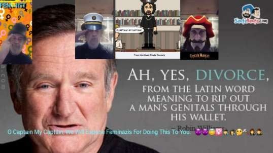 Robin Williams Suicide Exposes Feminist Bias. 👿😈😇♀️🕵♂️🕵♀️🤔🔨👩⚖️👨⚖️