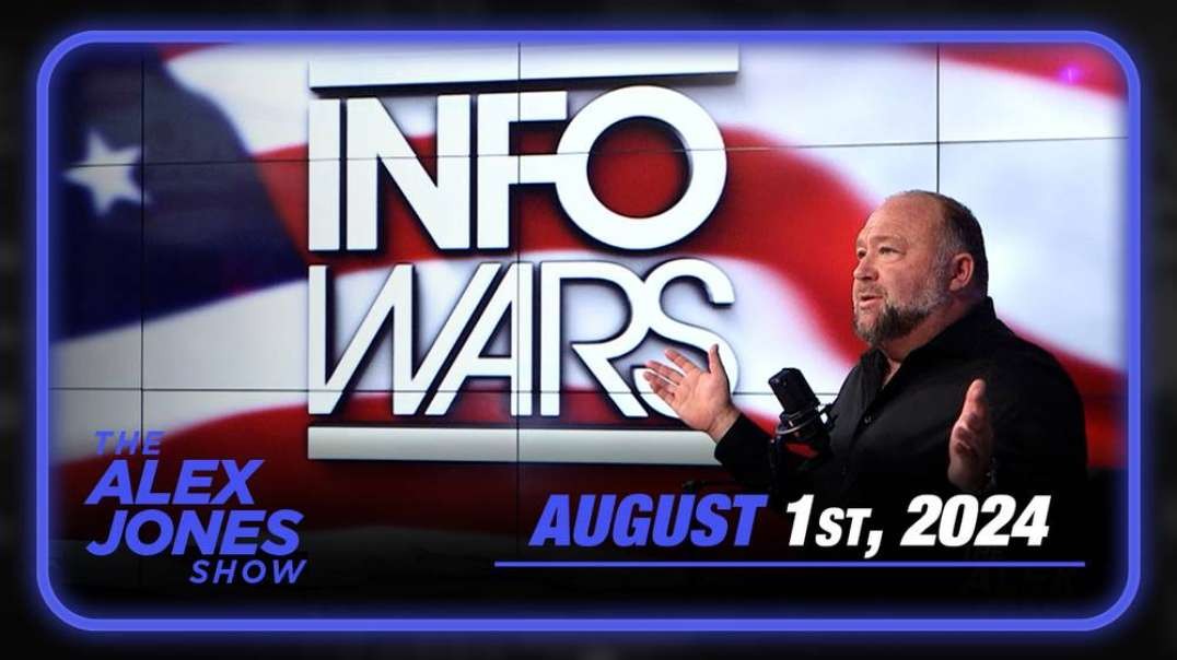 Thursday Live: Alex Jones Exposes Massive AI Secrets Live On-Air Today! — FULL SHOW 8/1/24