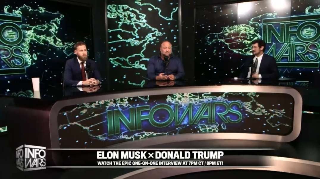 Trump / Elon Musk Full Live Coverage & Analysis With Alex Jones and Crew