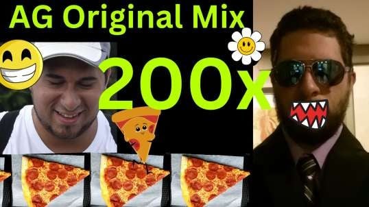 (Version 2) 200 Pizza Smile - Anthony Giarrusso