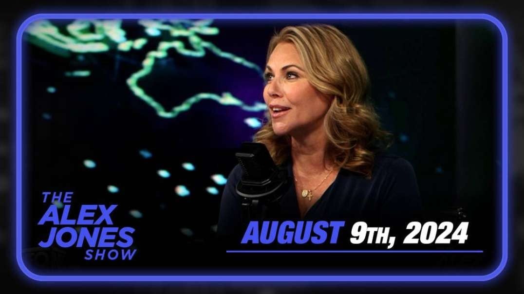 Lara Logan Joins Alex Jones In-Studio To Break Down The Incredible Developments Of Election 2024! Plus, Tommy Robinson Gives Major Updates On UK’s Civil Unrest — FULL SHOW 8/8/24