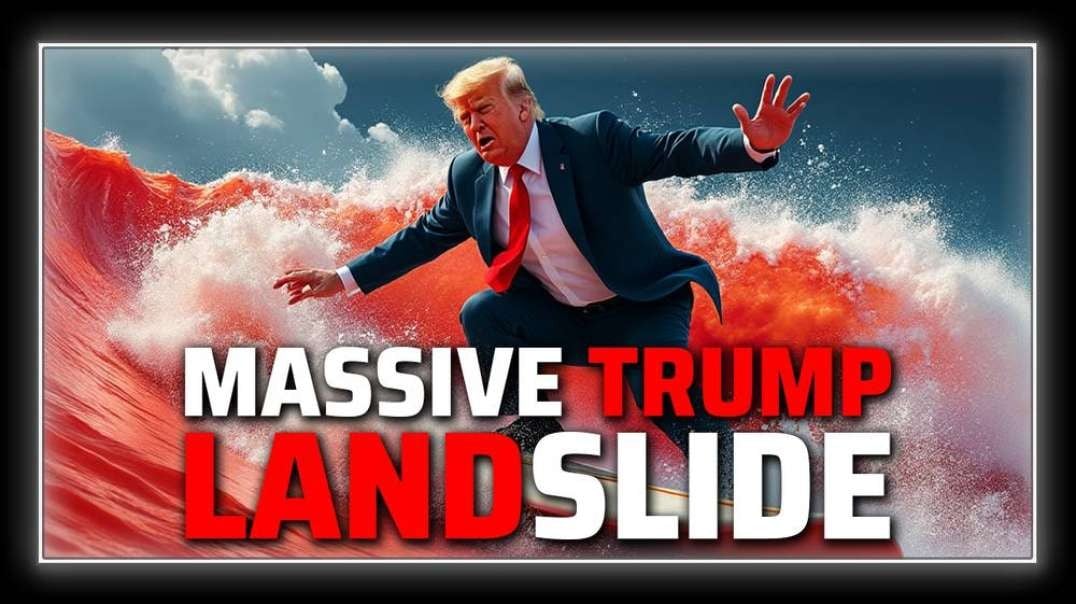 All Evidence Points To Massive Trump Landslide— Don't Let The Globalist Media Gaslight You With Fake Polls