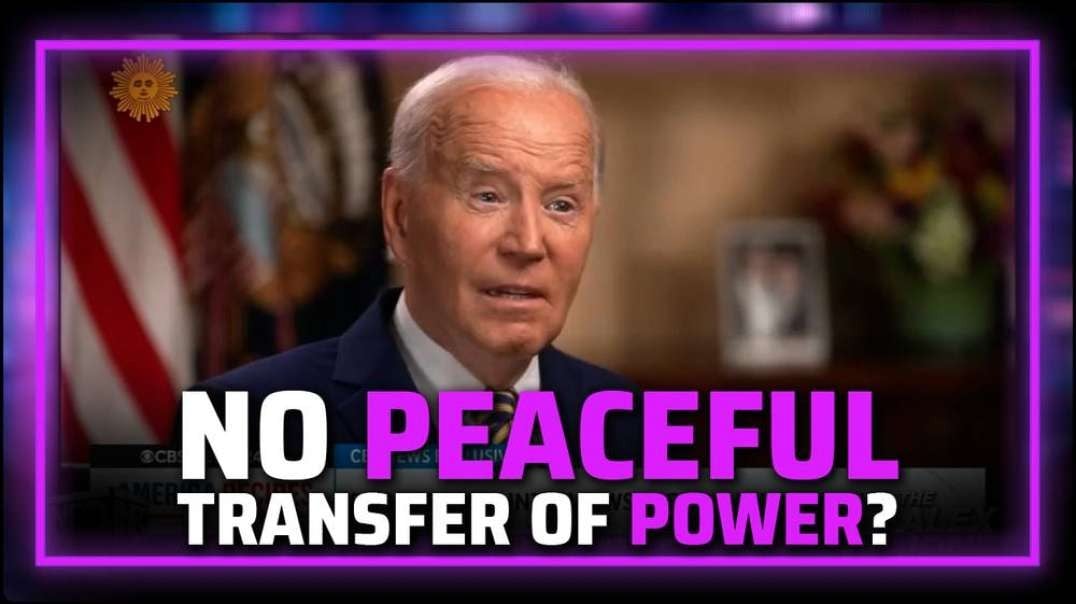 VIDEO: Biden Says There Will NOT Be A Peaceful Transfer Of Power If Trump Wins