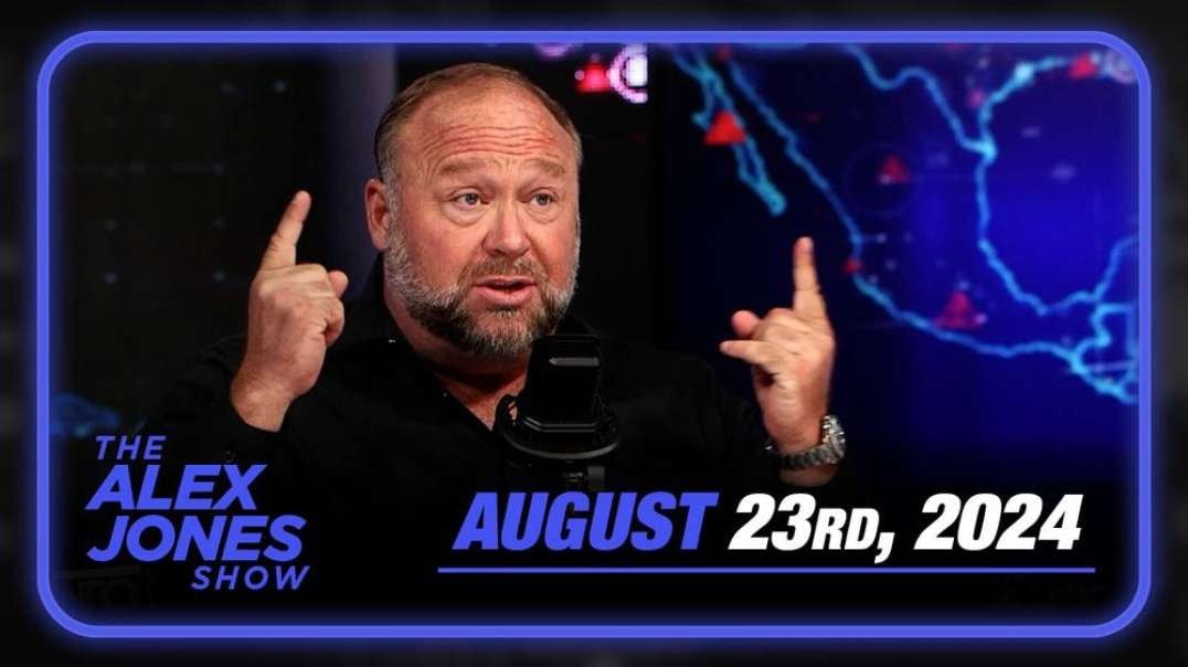 Friday Historic Broadcast! RFK Jr. Endorses Trump! Alex Jones Gives LIVE Analysis With Special Guests Roger Stone & Others! — FULL SHOW 8/23/24