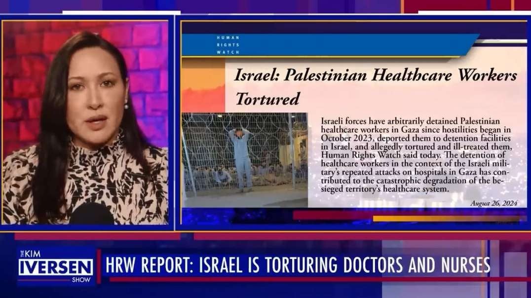 New Report Palestinian Healthcare Workers Are Being Tortured By Israel.mp4