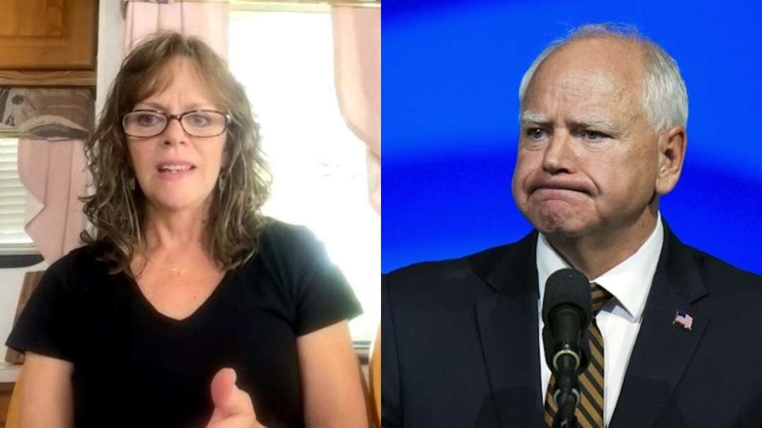 "America's Grandma" Lisa Hanson Exposes Uncuddly, Tyrannical "America's Dad" Tim Walz - Guest: Lisa Hanson