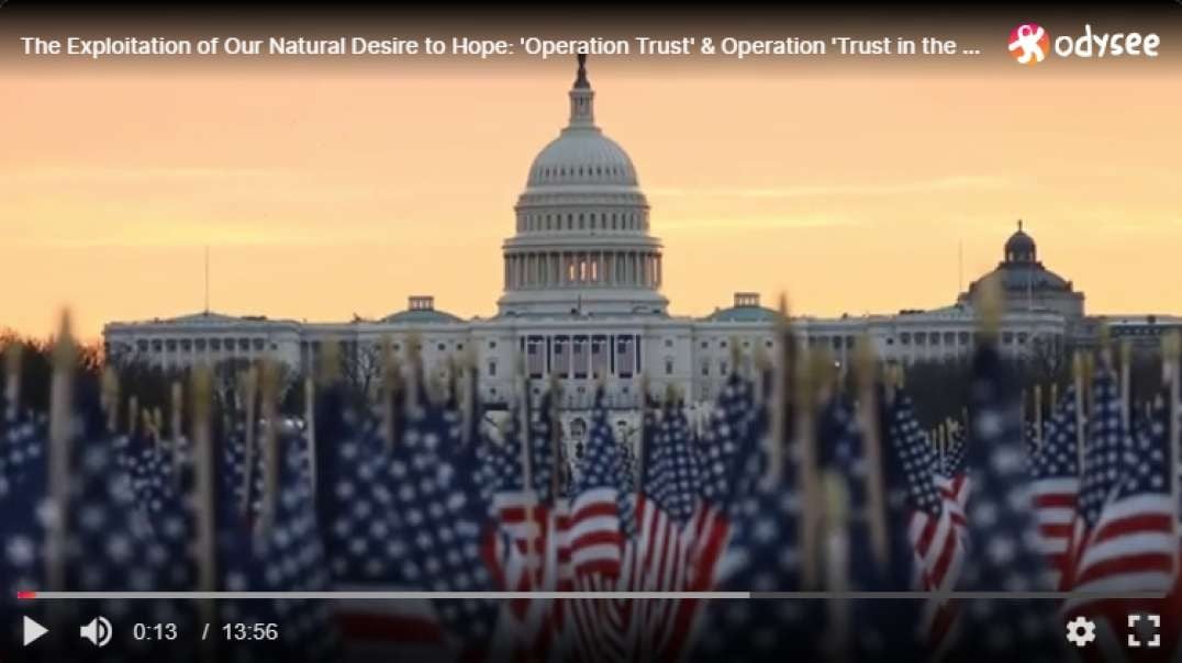 The Exploitation of our Natural Desire to Hope: Operation Trust' & 'Operation Trust in the Plan'