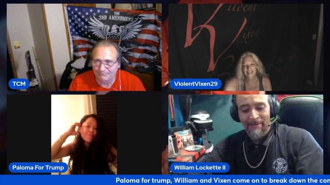 Paloma for trump_ William and Vixen come on to break down the comrades convention