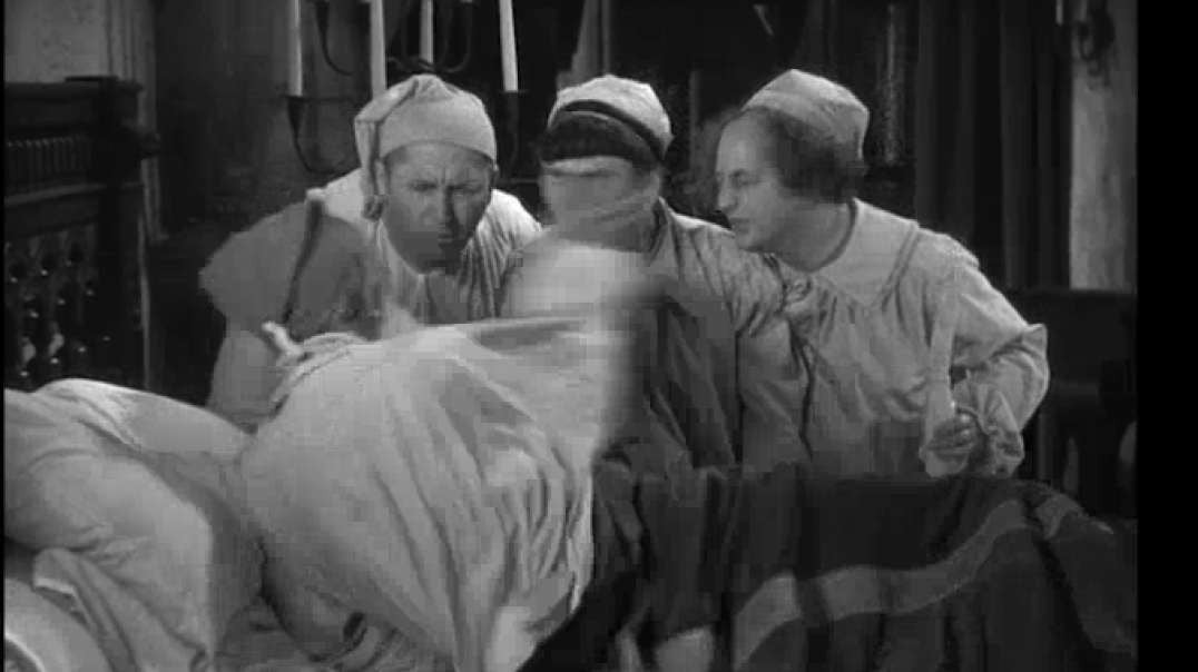 The THREE STOOGES MARATHON 1935-stooges recieve fathers blessings-restless knighs clip.mp4