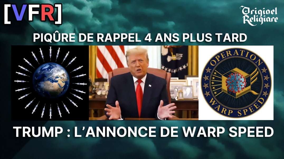 RAPPEL ⚠️ Trump et l'annonce de l'Opération Warp Speed