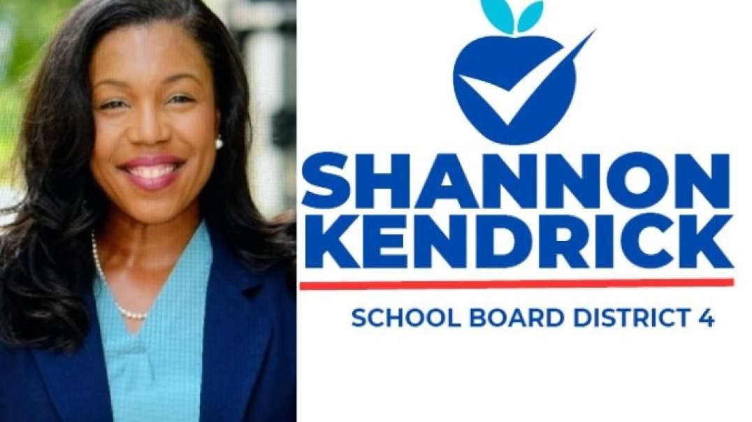 Support a patriot who's protecting our children in Virginia's City Shannon Kendrick!