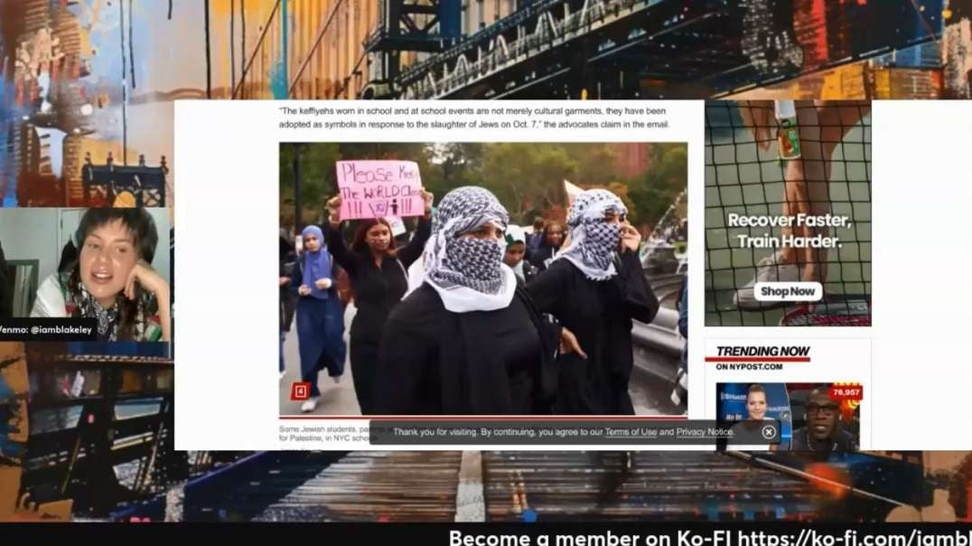 NYC They're Trying to BAN Keffiyehs!!! iamblakeley.mp4