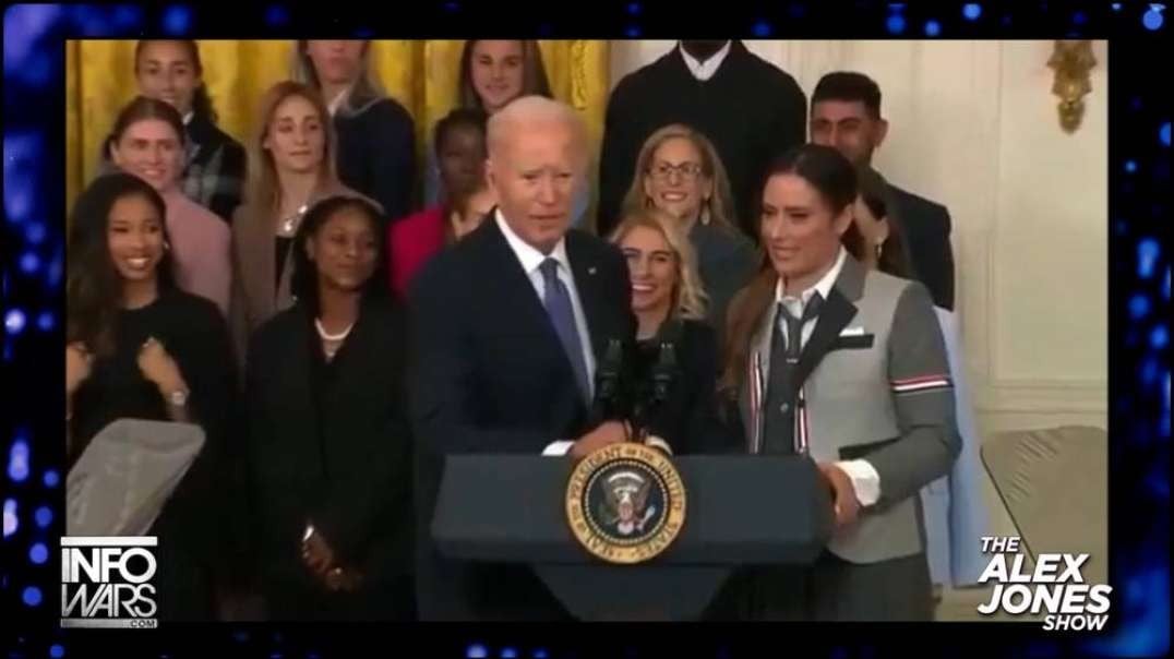 VIDEO: Joe Biden Tells The Press His Staff Will Try To Keep Him Away From Young Children