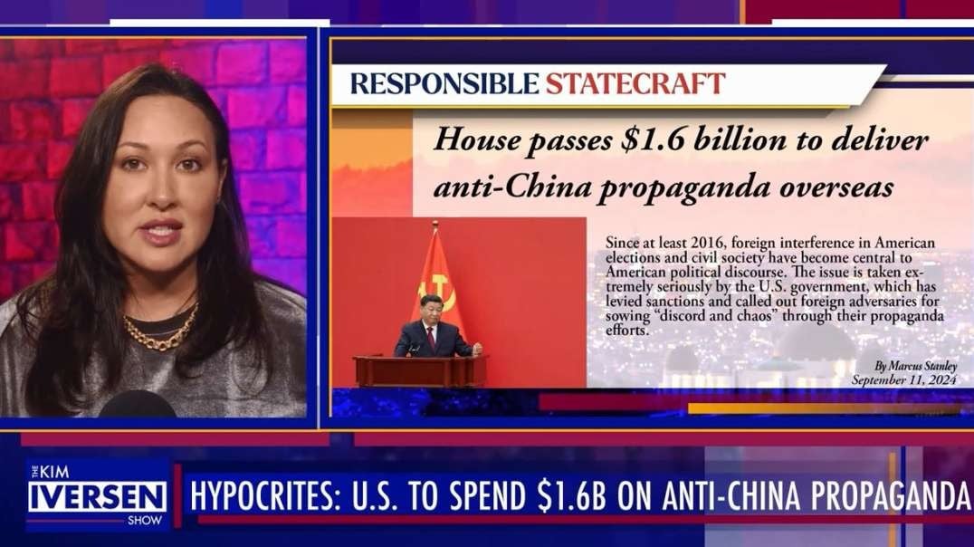 US Hypocrisy Alert U.S. Spends $1.6B on Anti-China Propaganda Calls Out Russia for the Same.mp4