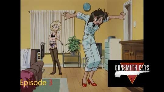 Gunsmith Cats Episode 3 (Subbed Japanese Dub)