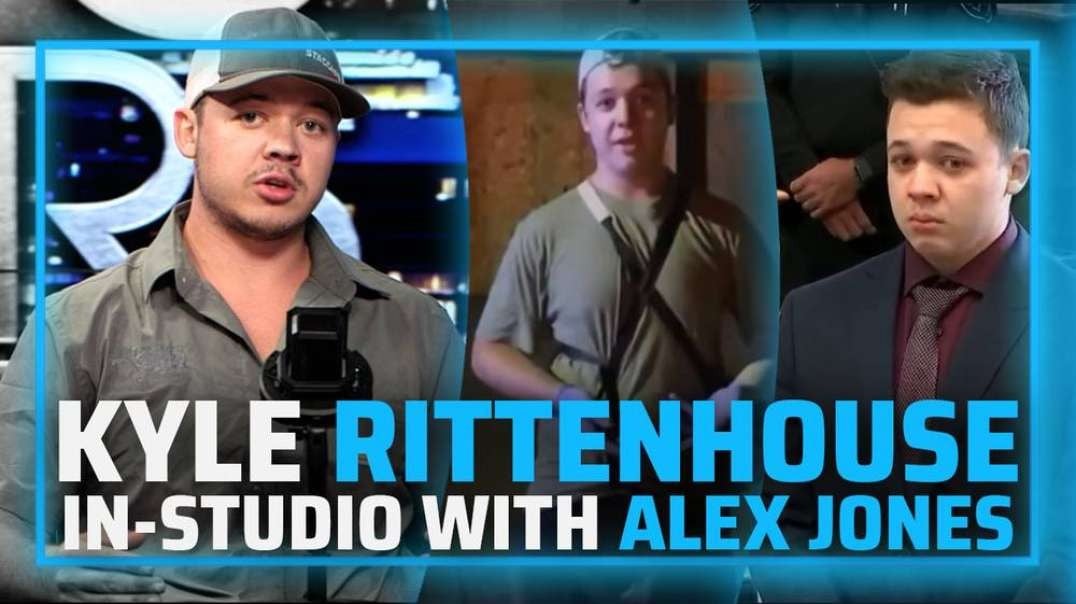 EXCLUSIVE: Kyle Rittenhouse Joins Alex Jones In-Studio For Must-Watch Interview