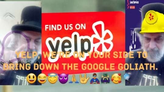 Yelp Suing Google For Another Antitrust Action.  😃😂😇😈🙏🤟🦸‍♂️🦹‍♂️🥰🔍