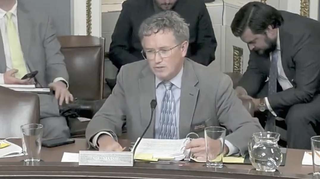 Rep. Thomas Massie The Save Act Isnt Going To Save Anything. Its Nothing But Political Theatre