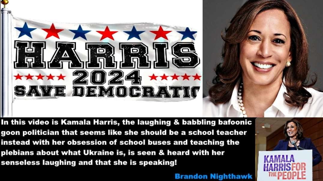 Kamala Harris loves School Buses and SHE IS SPEAKING!!!