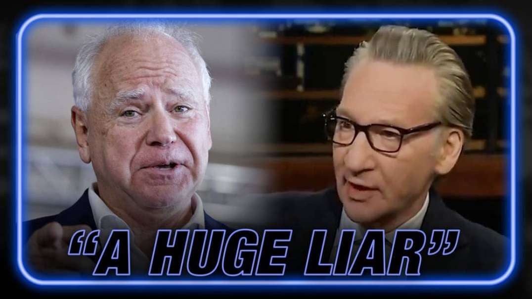 VIDEO: Bill Maher Calls Tampon Tim "A Huge Liar" - Stolen Valor Scandal Engulfs Harris Campaign