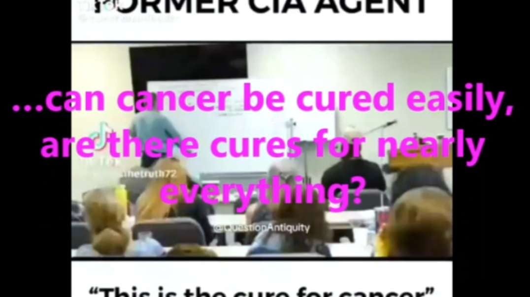 …can cancer be cured easily, are there cures for nearly everything?