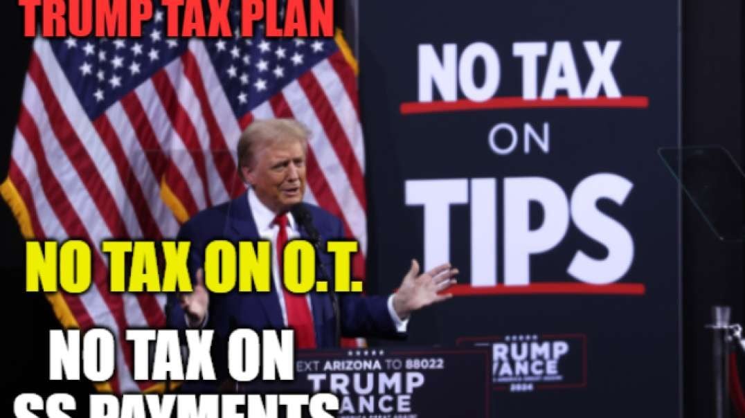 9/12/2024 - Trump announced a part of NESARA - no Tax on Overtime/SS/Tips! HR 25 on Flat Tax!