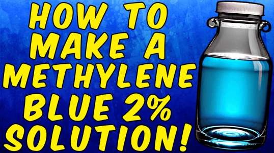 How To Make A Methylene Blue 2% (1mg Per Drop) Solution!