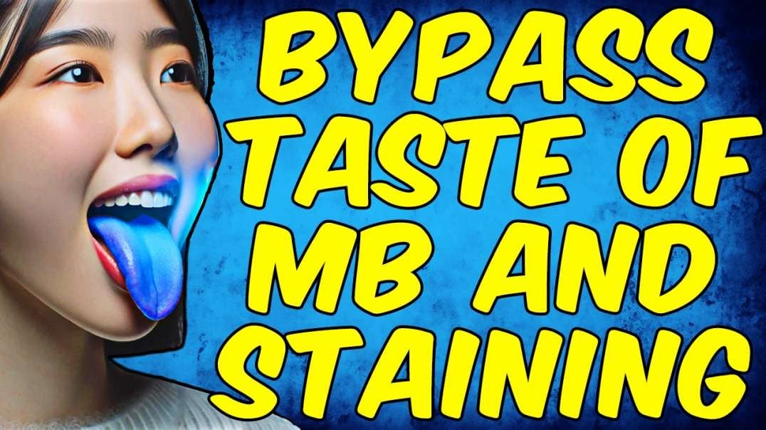 How To Bypass The Taste & Staining Of Methylene Blue When Taking It!