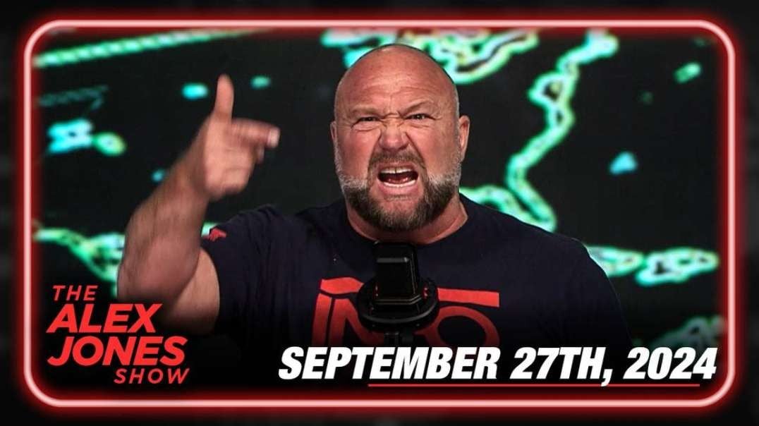 Trump Calls For Global Peace & End To Ukraine War That Threatens to Engulf Globe In Thermonuclear Fire! Must-Watch LIVE Friday Edition of the Alex Jones Show! - 09/27/2024