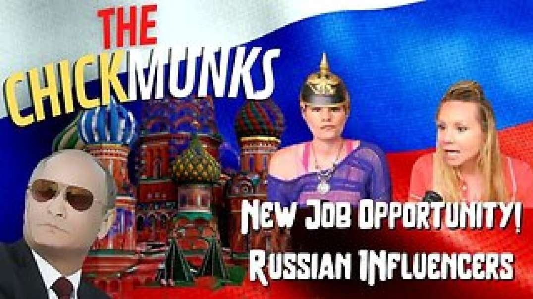 HILARIOUS! The Chickmunks: New Job Opportunity! Russian Influencers