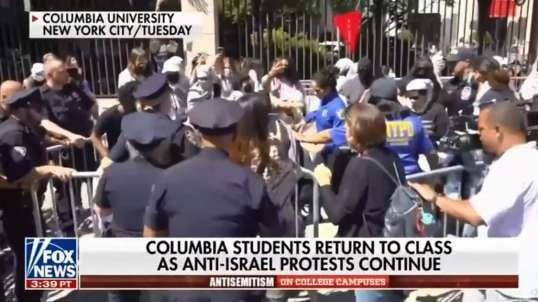 Antisemitism & Hate Everywhere - Columbia Students Living in Extreme Fear Sept 4, 2024 lincolnkarim.mp4