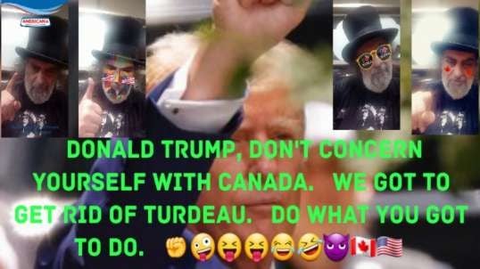 Kheiriddin Blames Trump For Illegals In Canada.  ✊🤪😝😂🤣😈🇨🇦🇺🇸