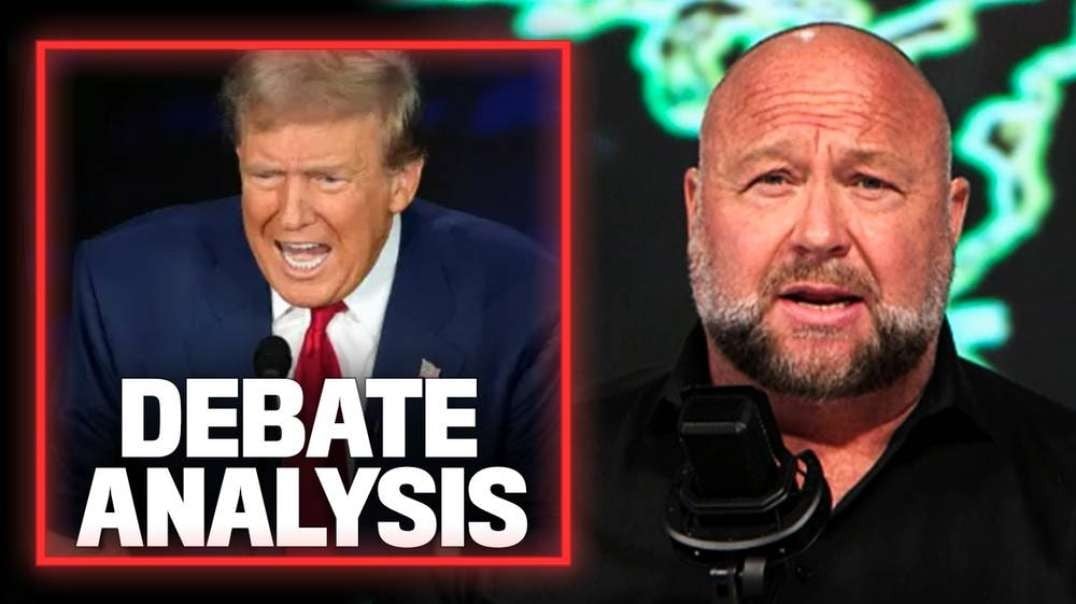 Breaking: Alex Jones Reveals How Trump Could Have Completely Destroyed Kamala During The Debate