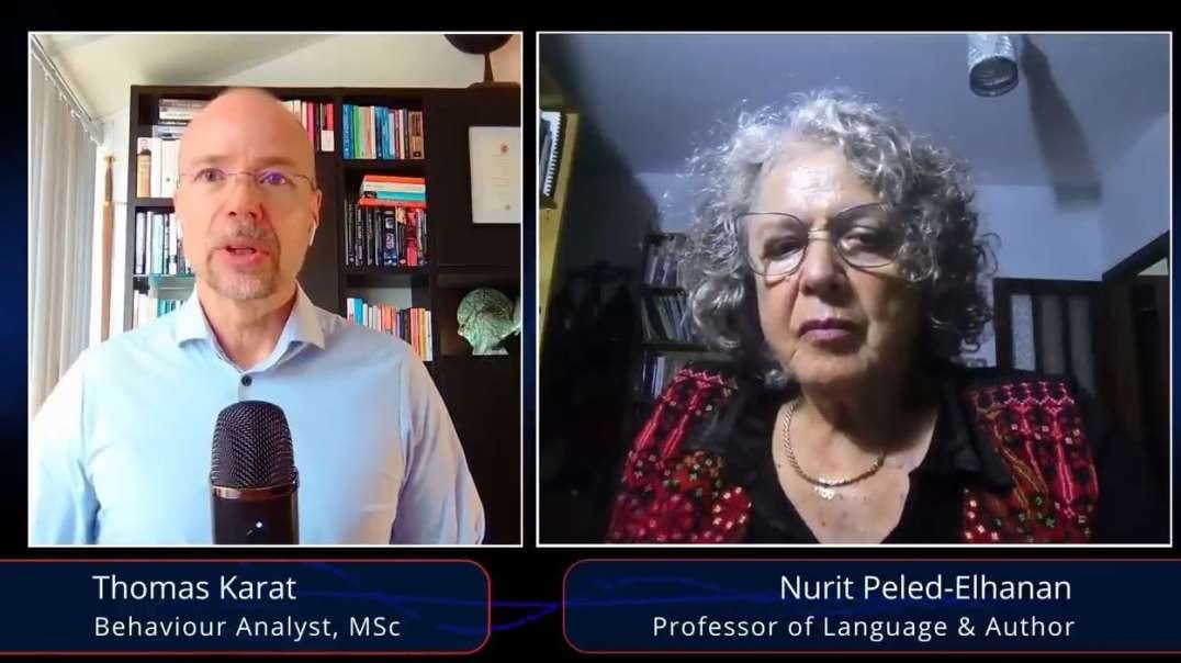 War Crimes in Gaza How Israeli schools Militarise Children - Interview with Nurit Peled-Elhanan.mp4