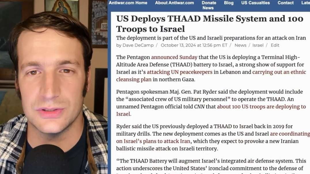 US Deploys THAAD System and Troops to Israel, Israeli Government Seeks Annexation of Gaza.mp4