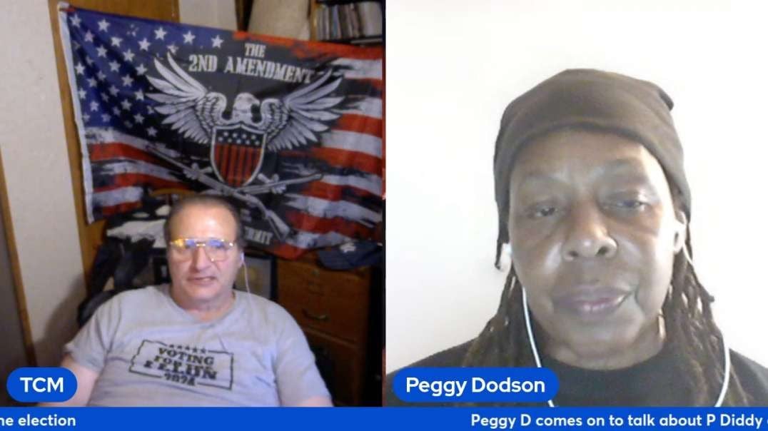 Peggy D comes on to talk about P Diddy and all that is going on with the election