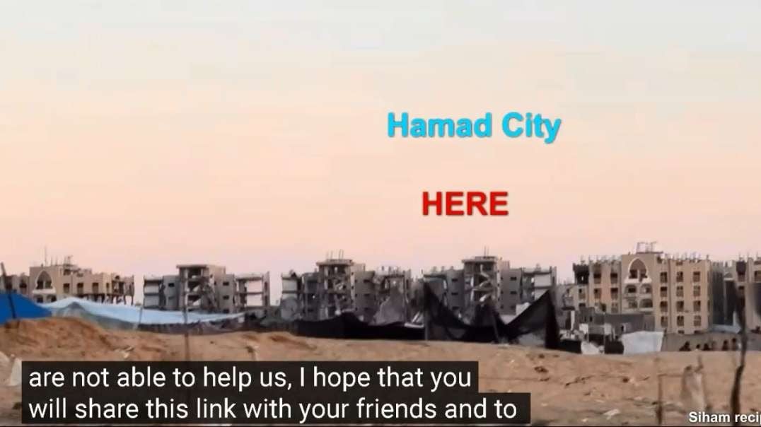 Gaza Drive 2 Weeks Ago Displaced Families in Tents Everywhere.mp4